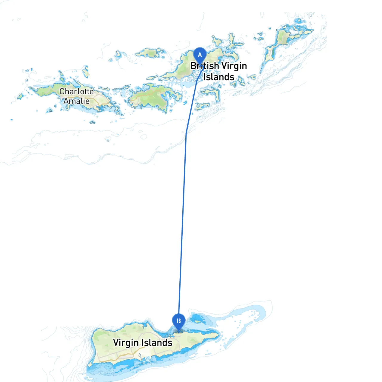 Tortola to St. Croix