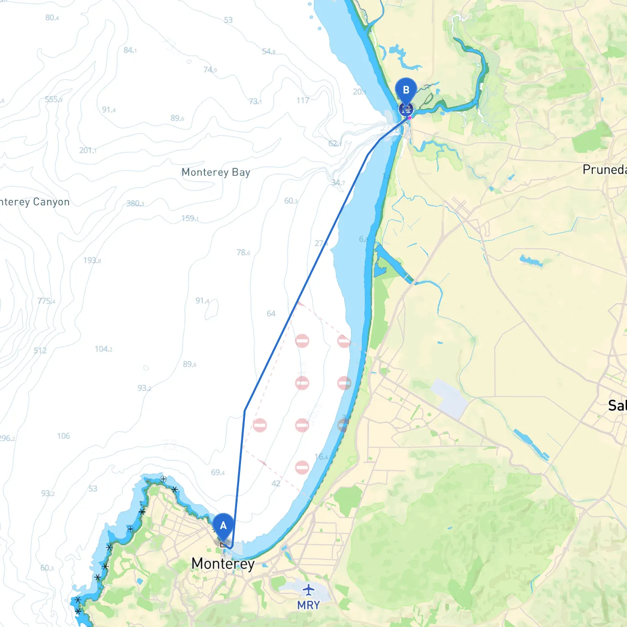 Monterey to Moss Landing