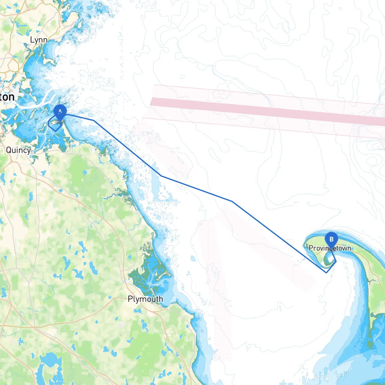 Hull to Provincetown