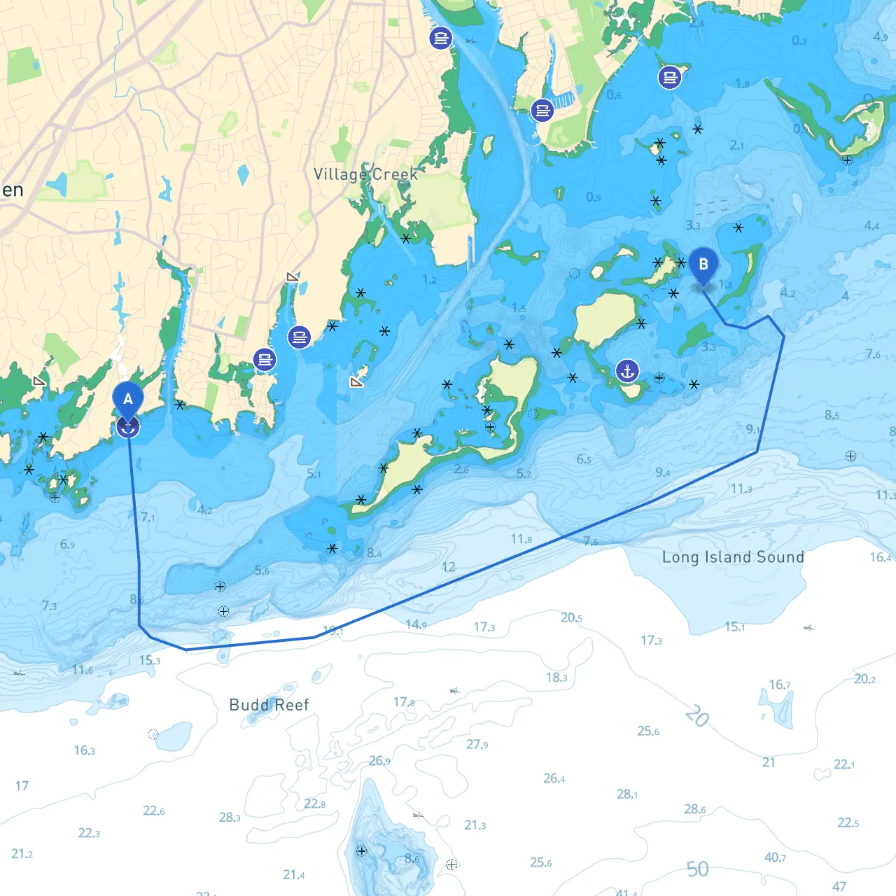 Darien to Westport