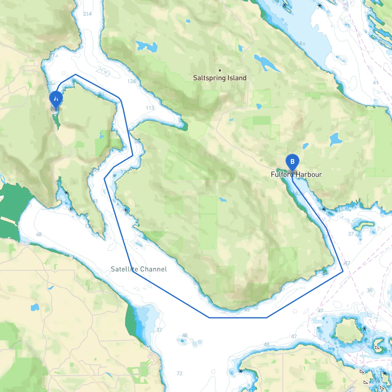 Duncan to Salt Spring Island