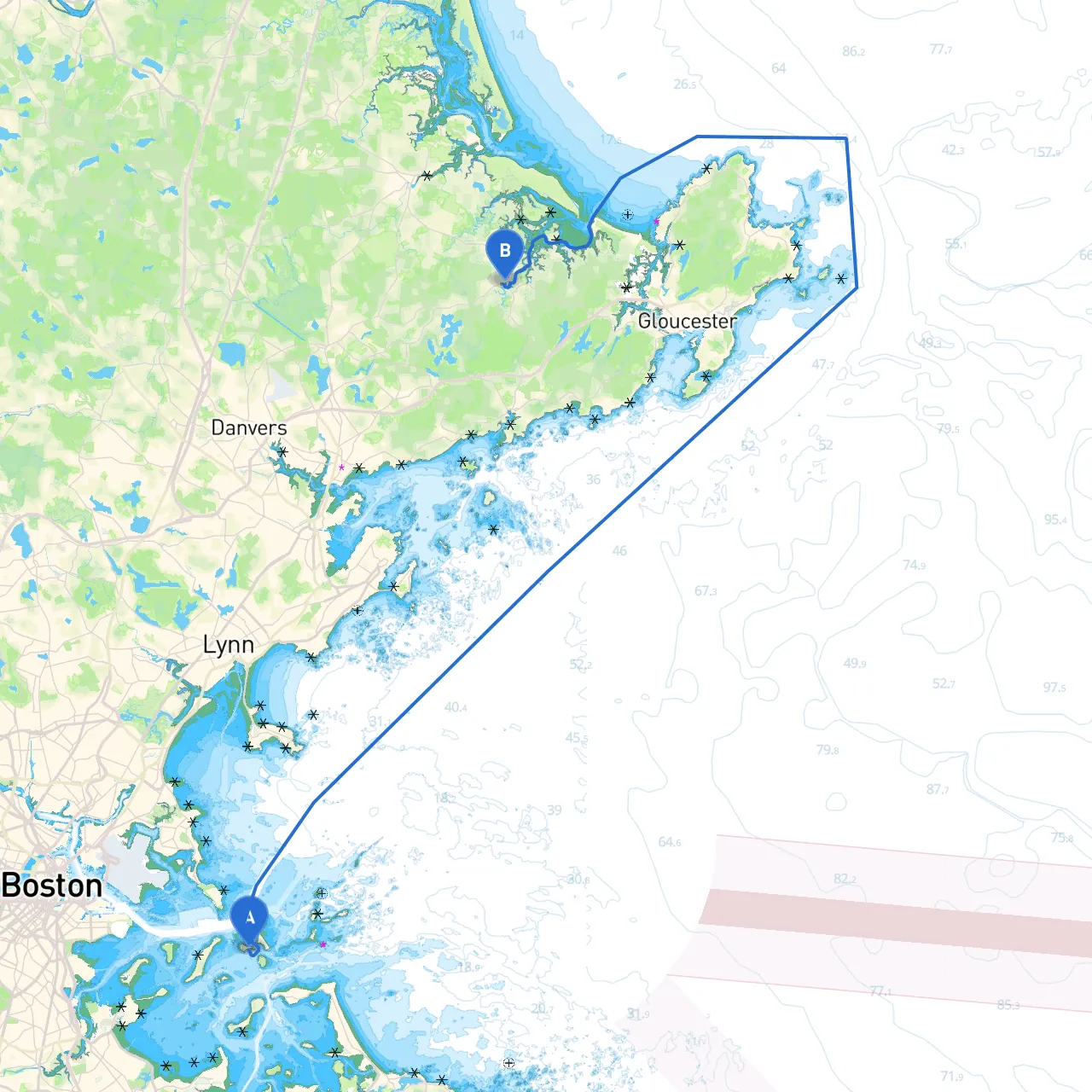 Boston to Essex