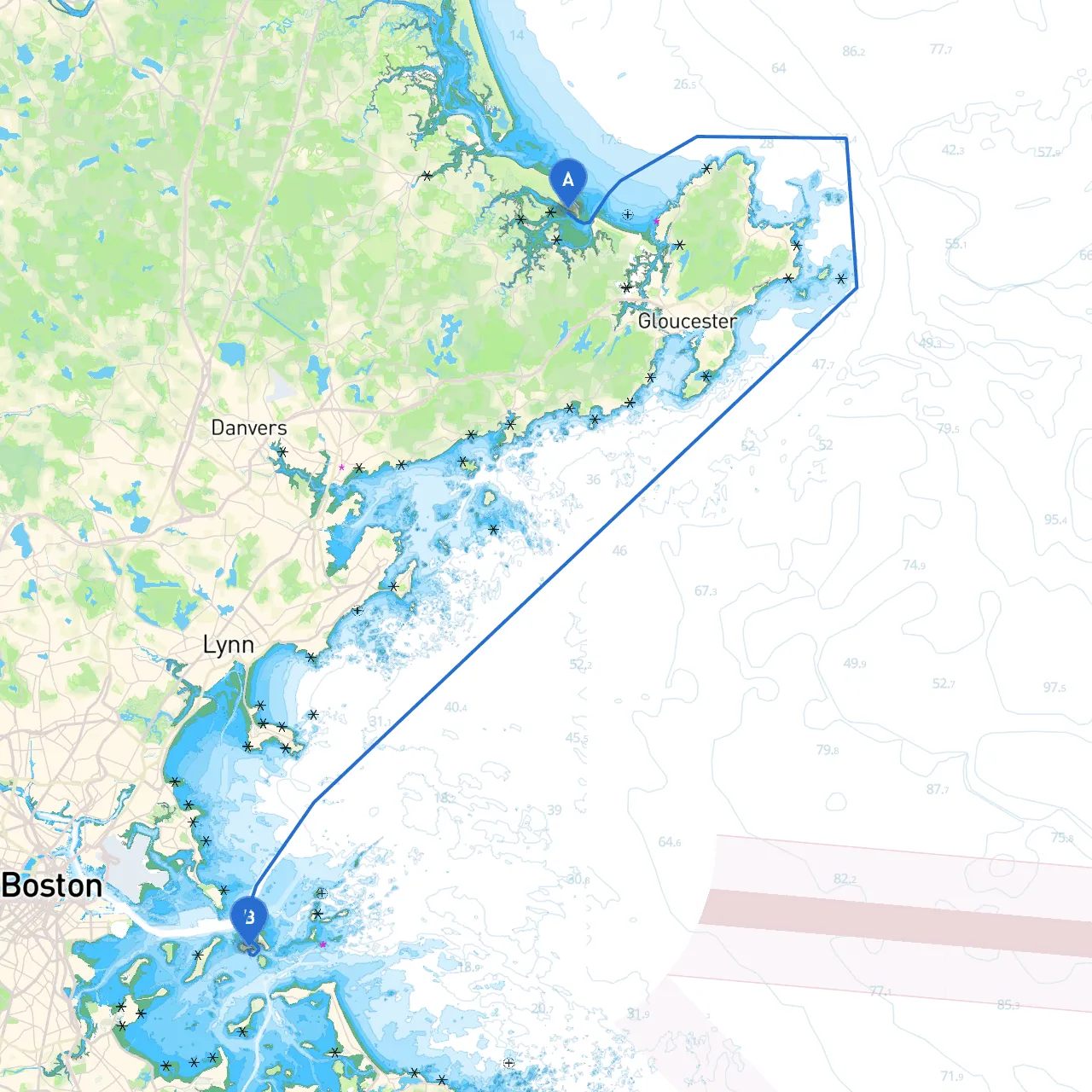 Ipswich to Boston