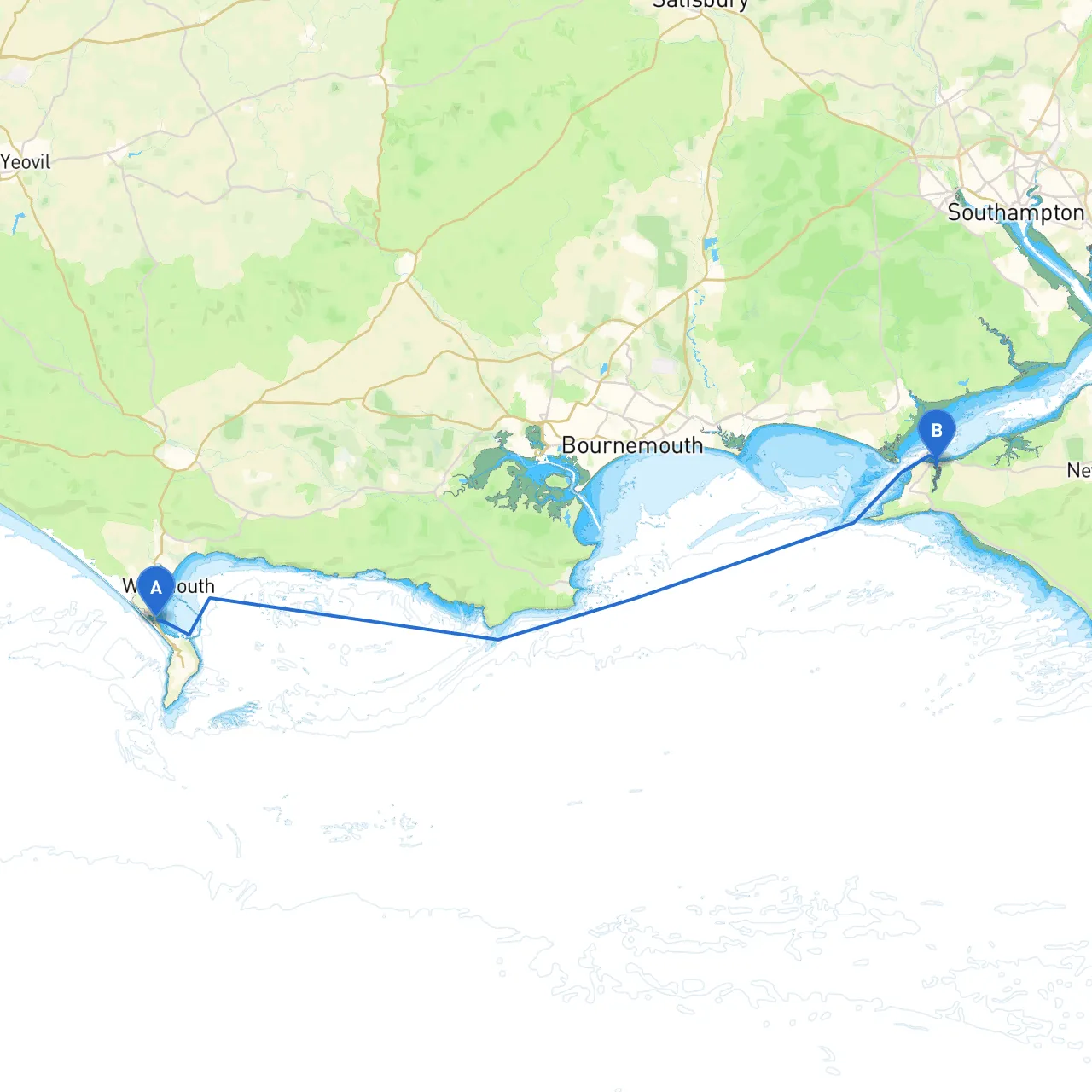 Weymouth to Yarmouth