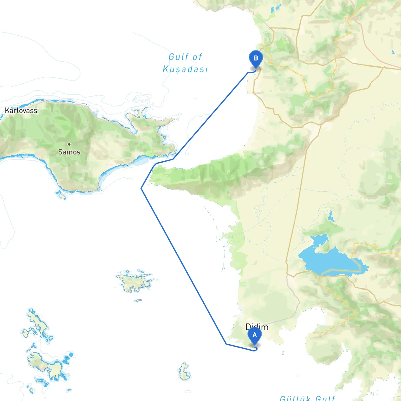 Didim to Kusadasi