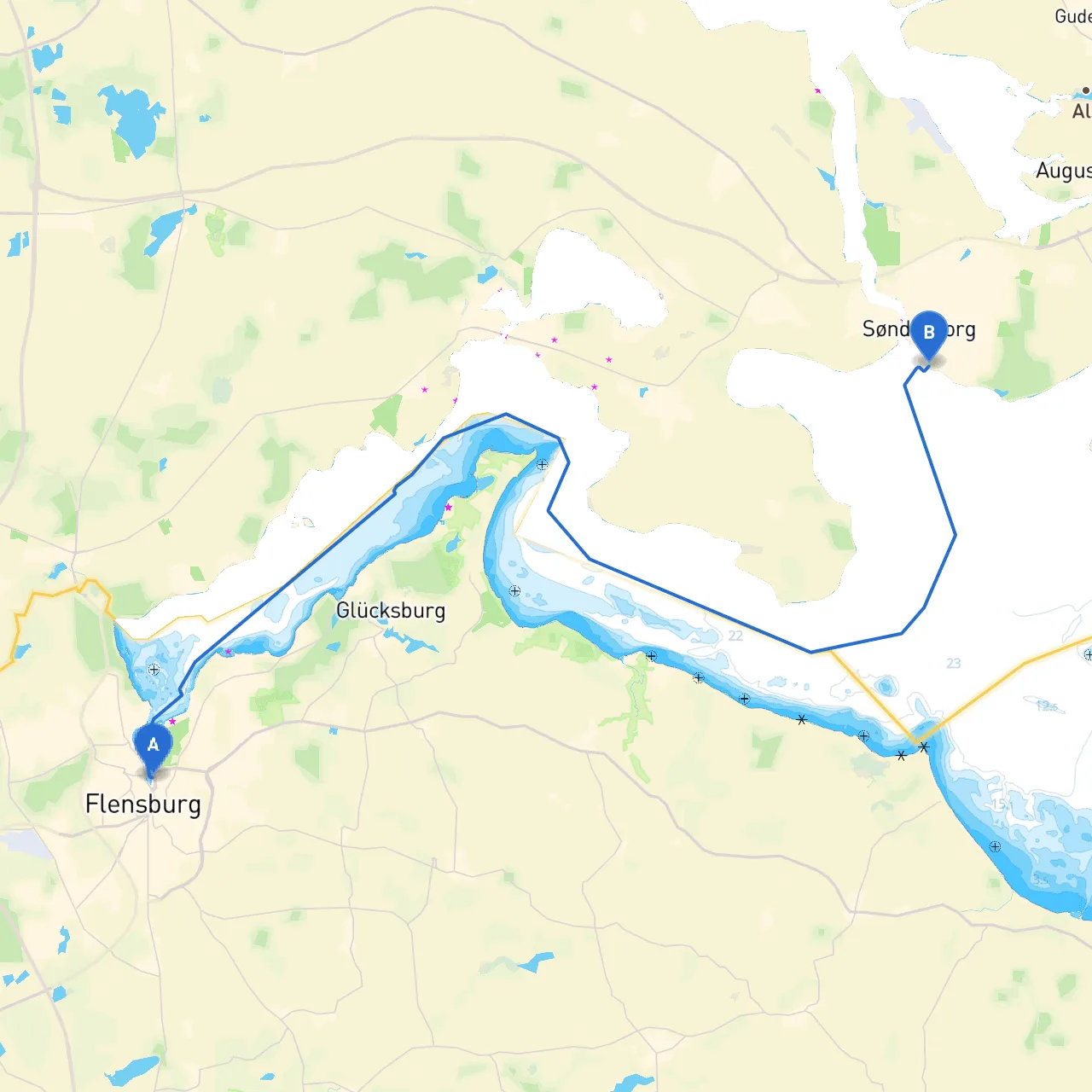 Flensburg to Sønderborg