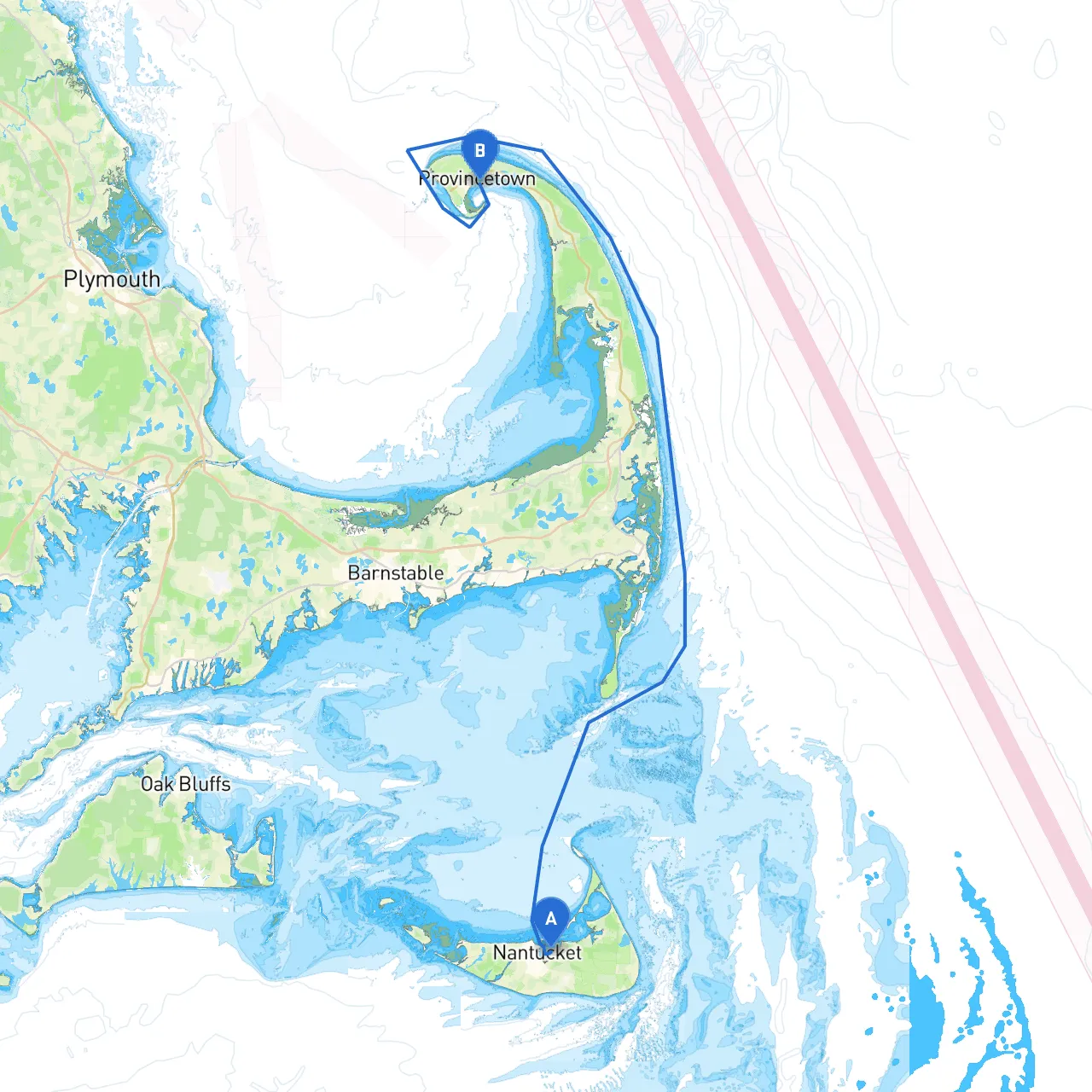 Nantucket to Provincetown