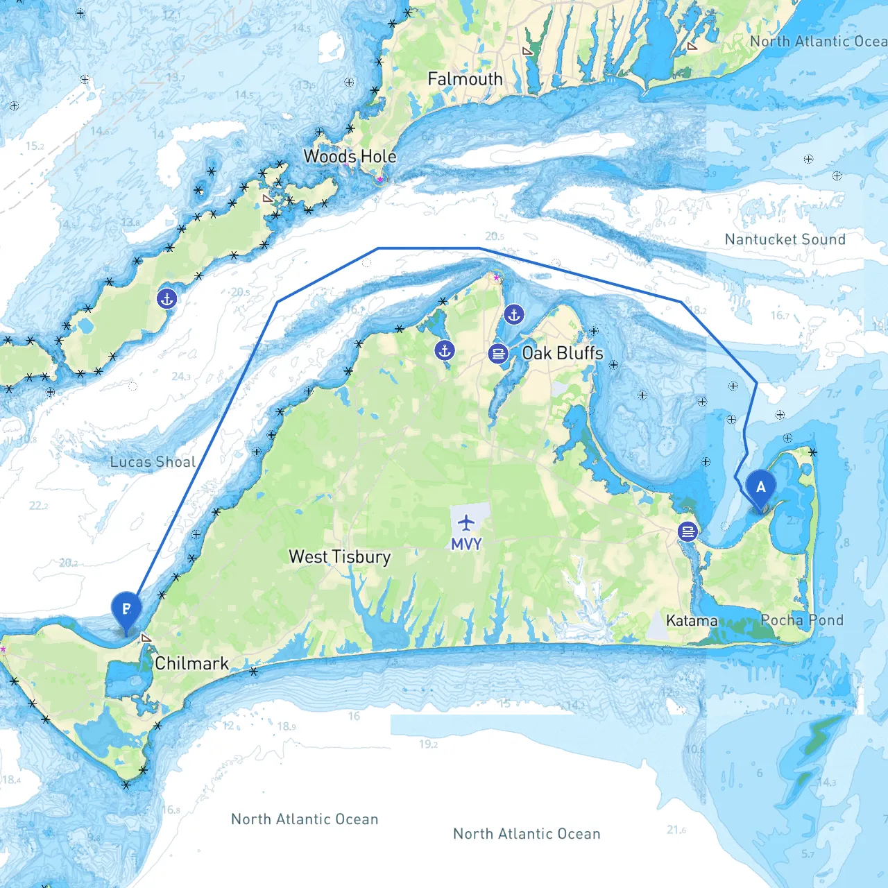 Edgartown to Menemsha