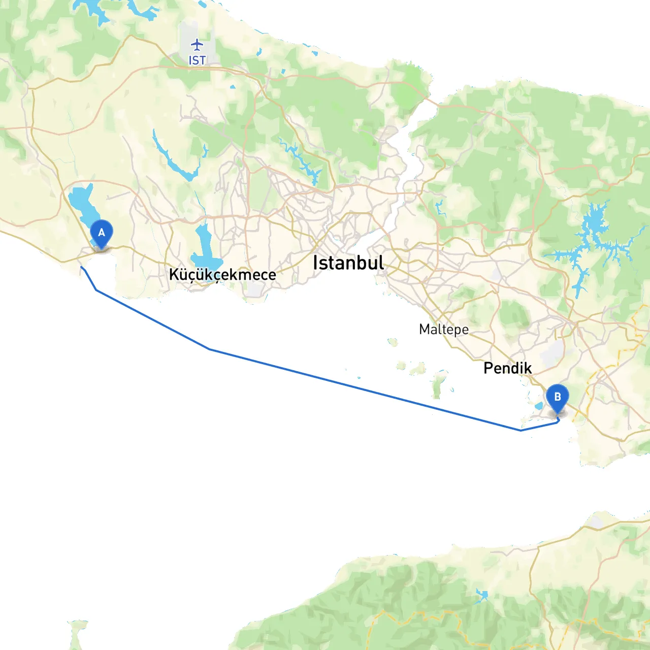 Istanbul to Tuzla