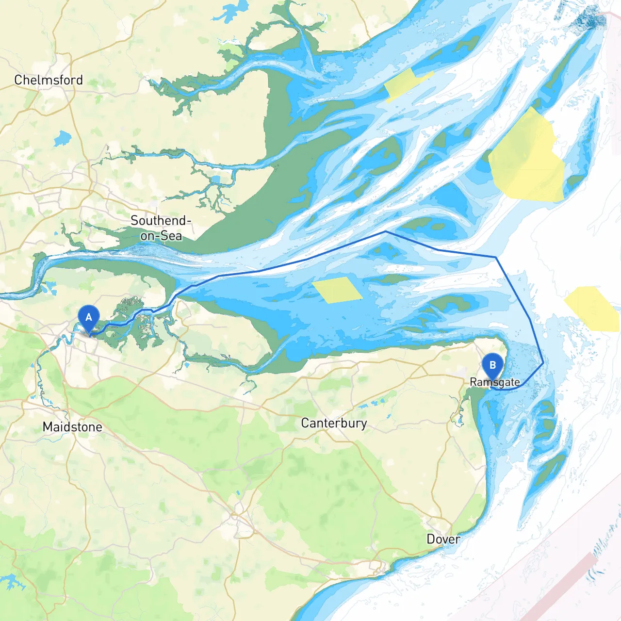 Gillingham to Ramsgate