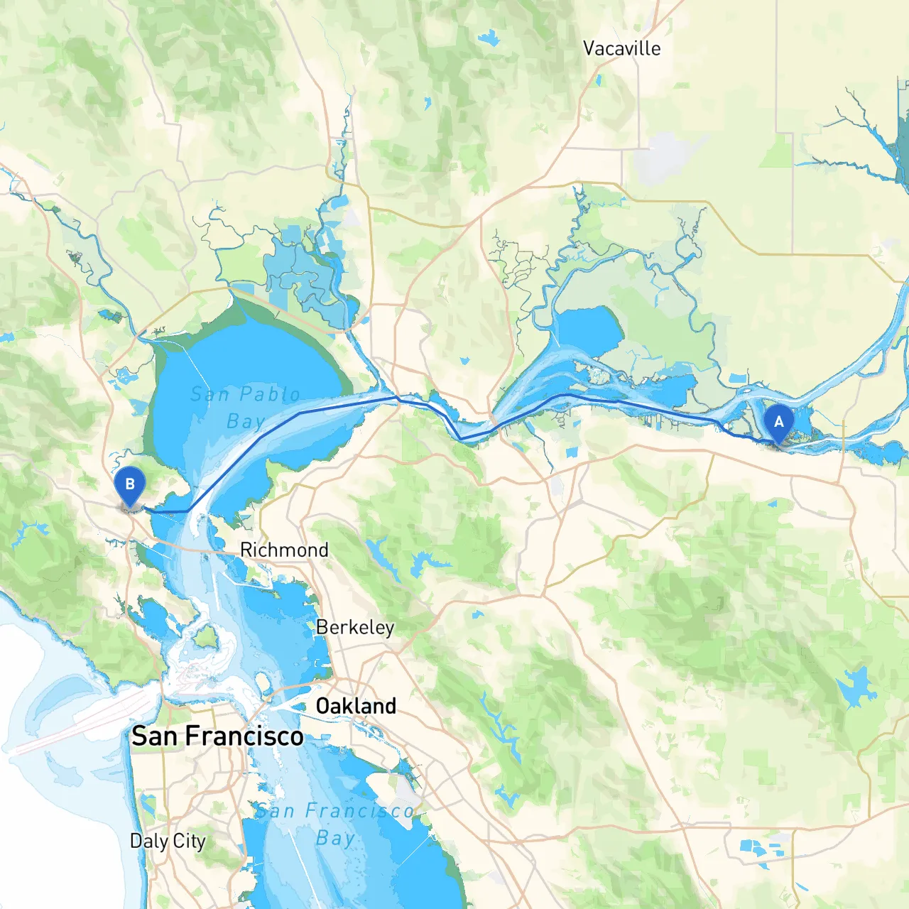 Antioch to San Rafael