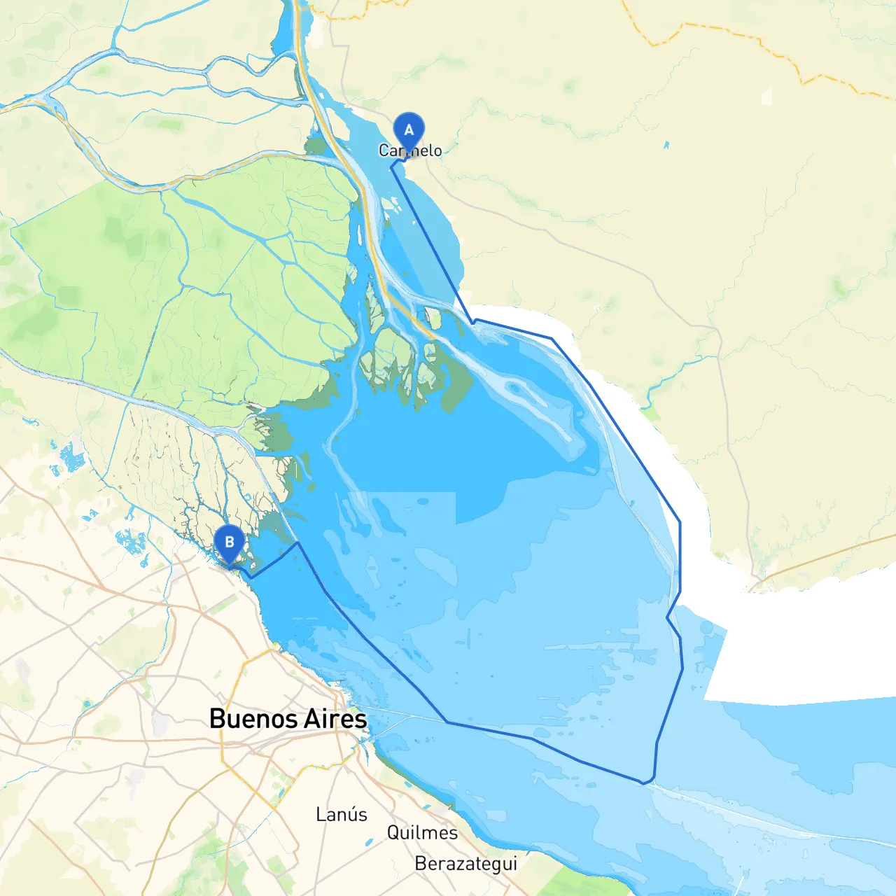 Colonia to Buenos Aires