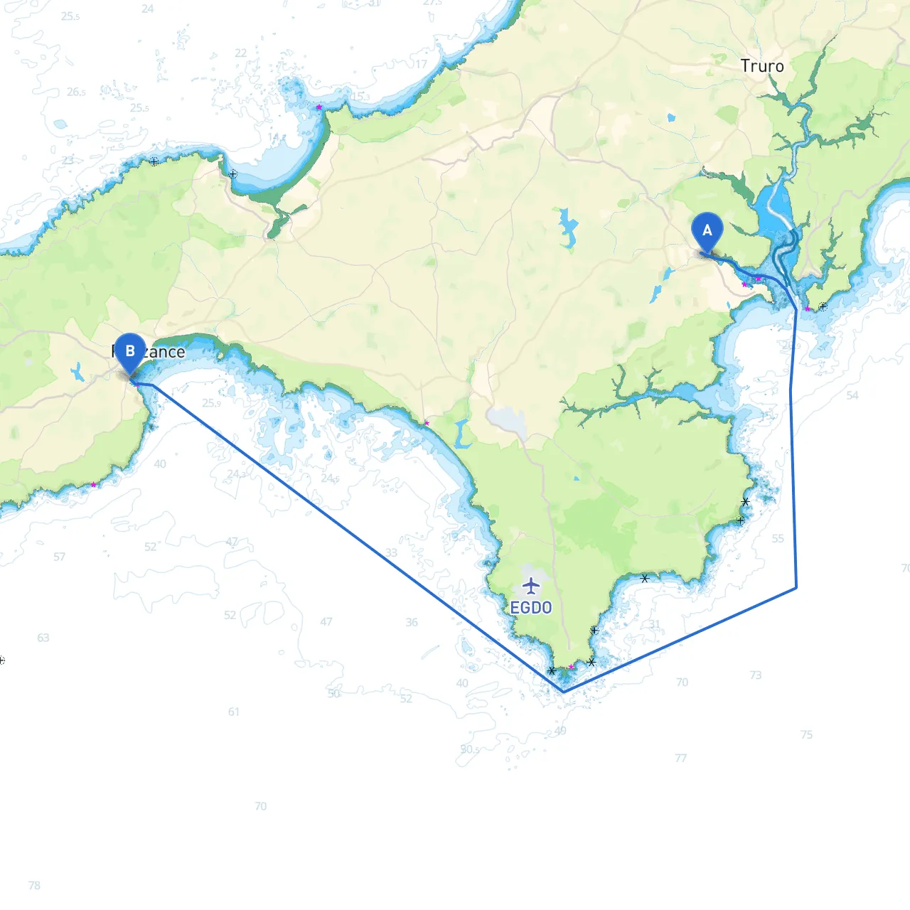 Penryn to Penzance
