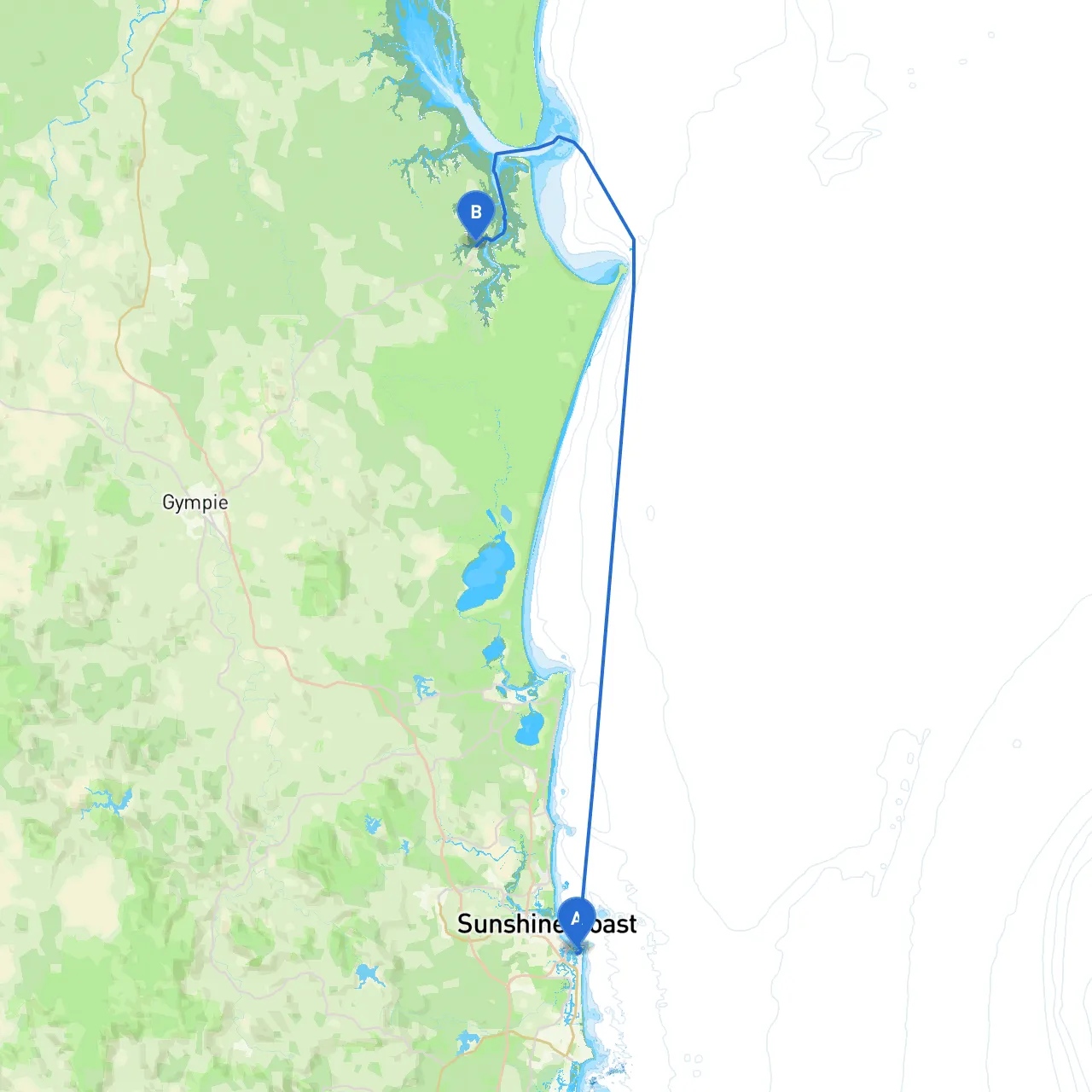 Mooloolaba to Tin Can Bay