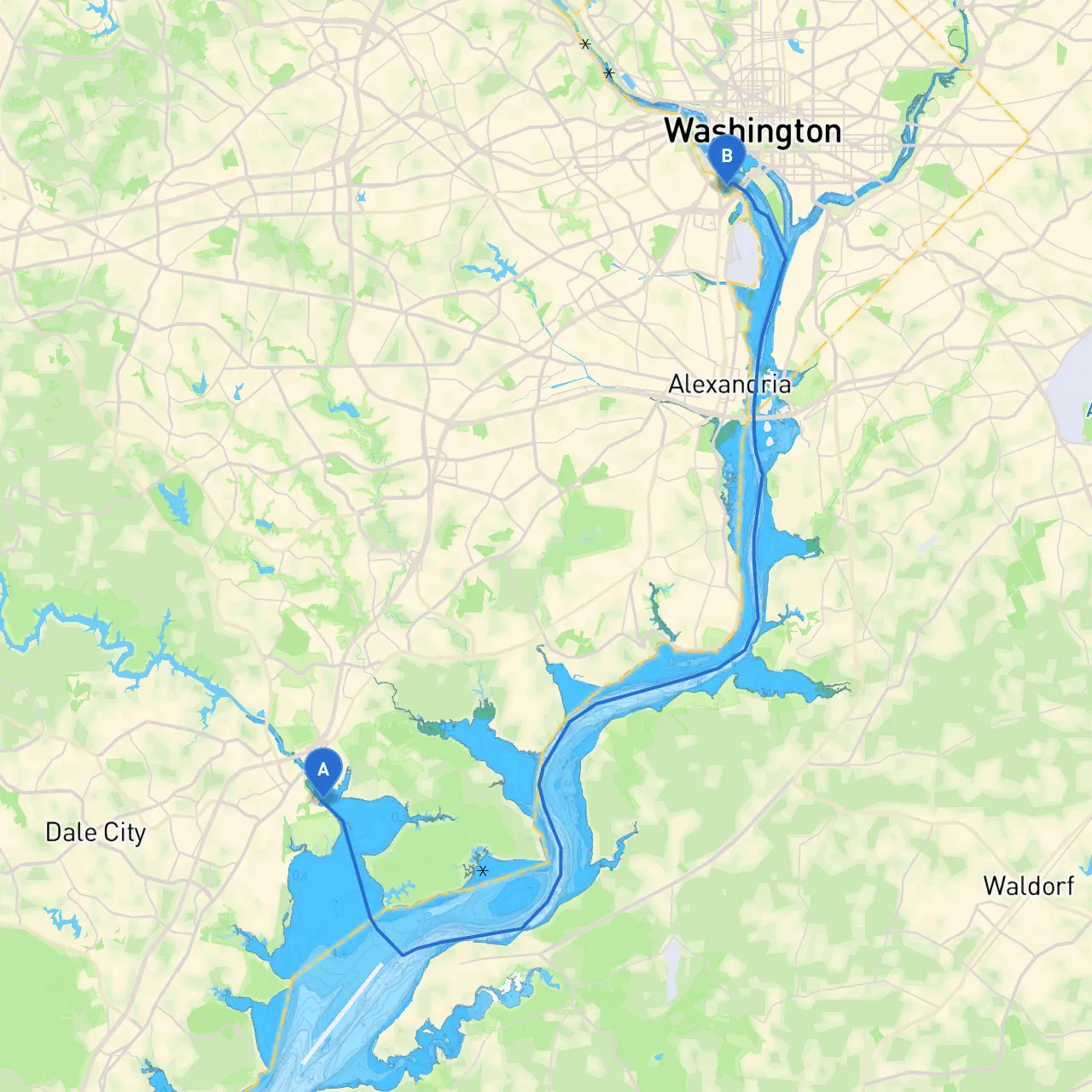 Woodbridge to Arlington