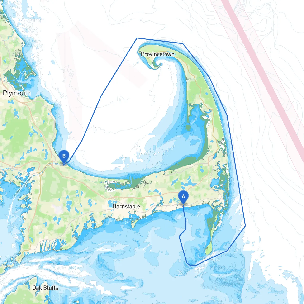 Harwich to Sandwich