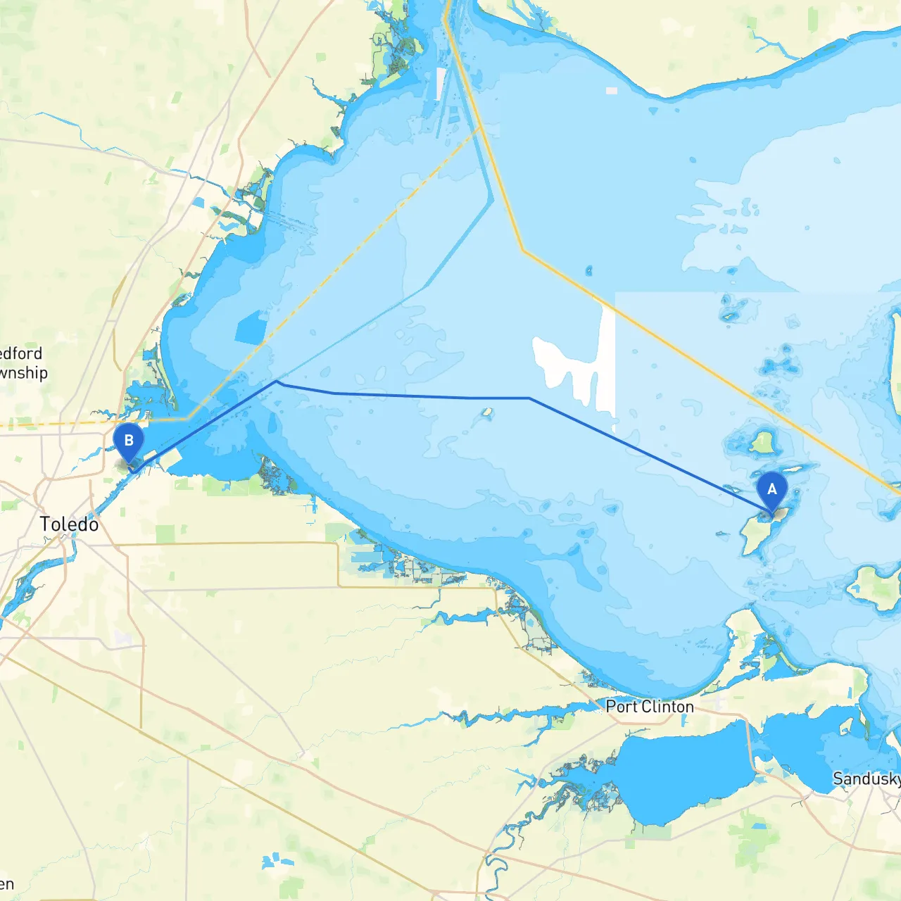 Put in Bay to Toledo
