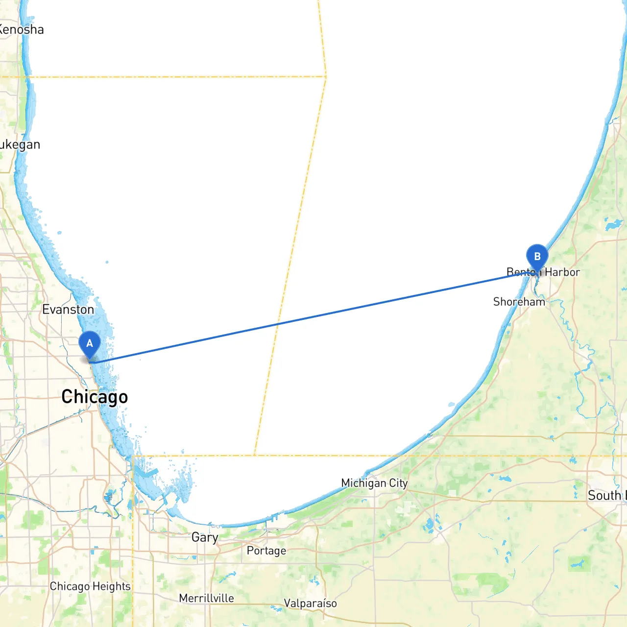 Chicago to St. Joseph