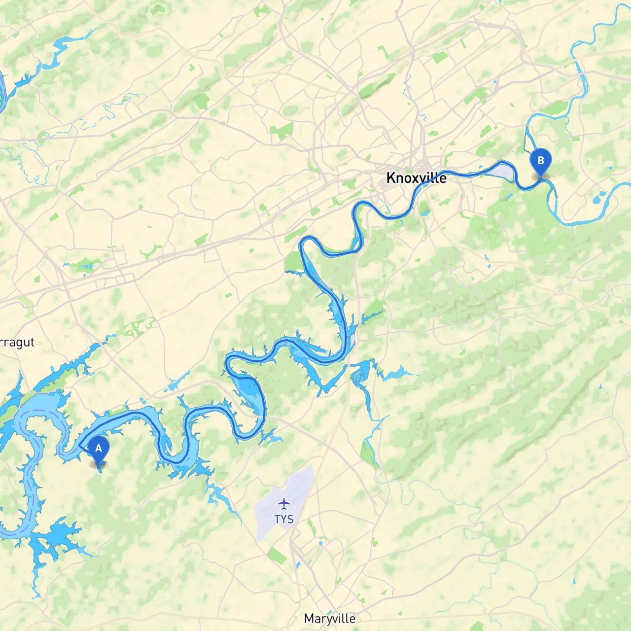 Louisville to Knoxville