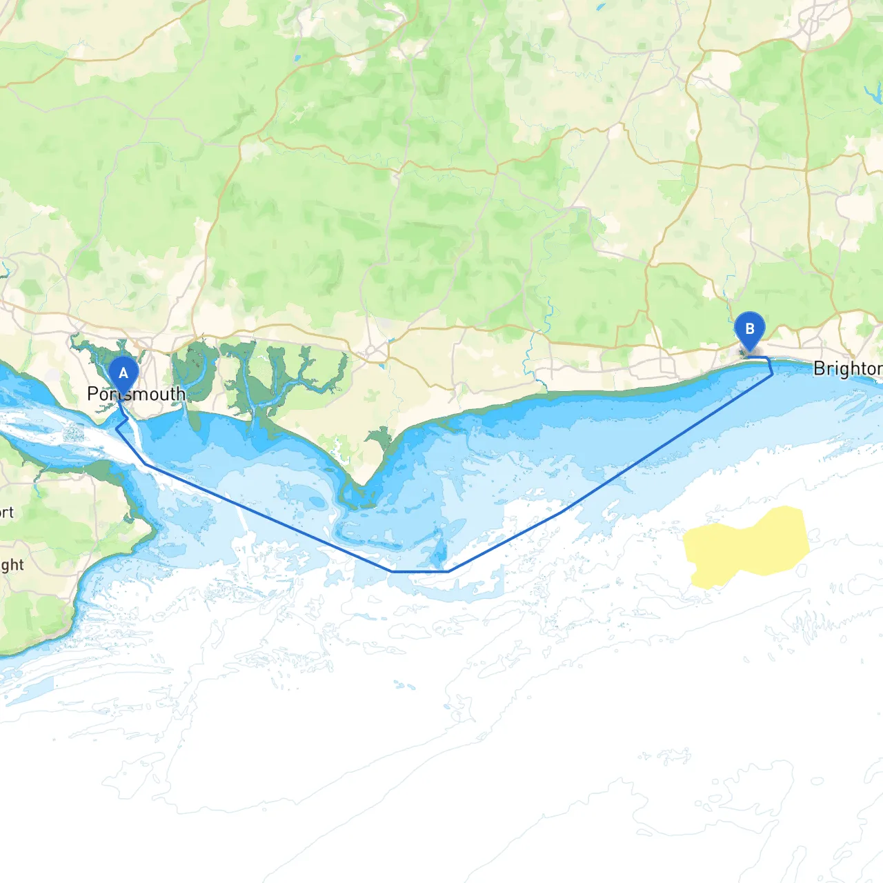 Portsmouth to Shoreham by Sea