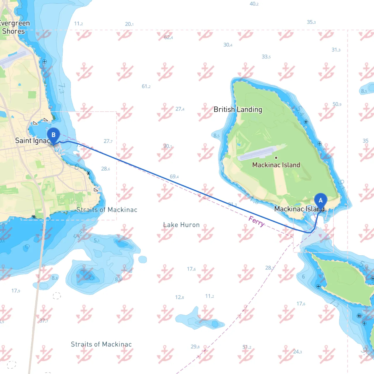 Mackinac Island to St. Ignace