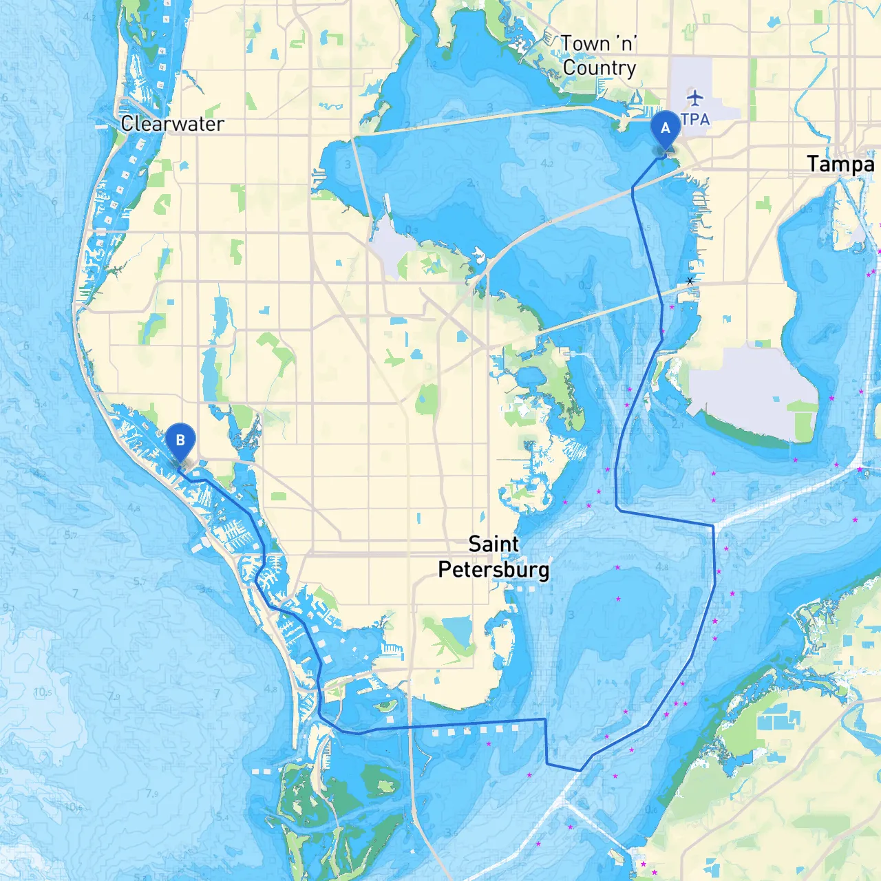 Tampa to Madeira Beach