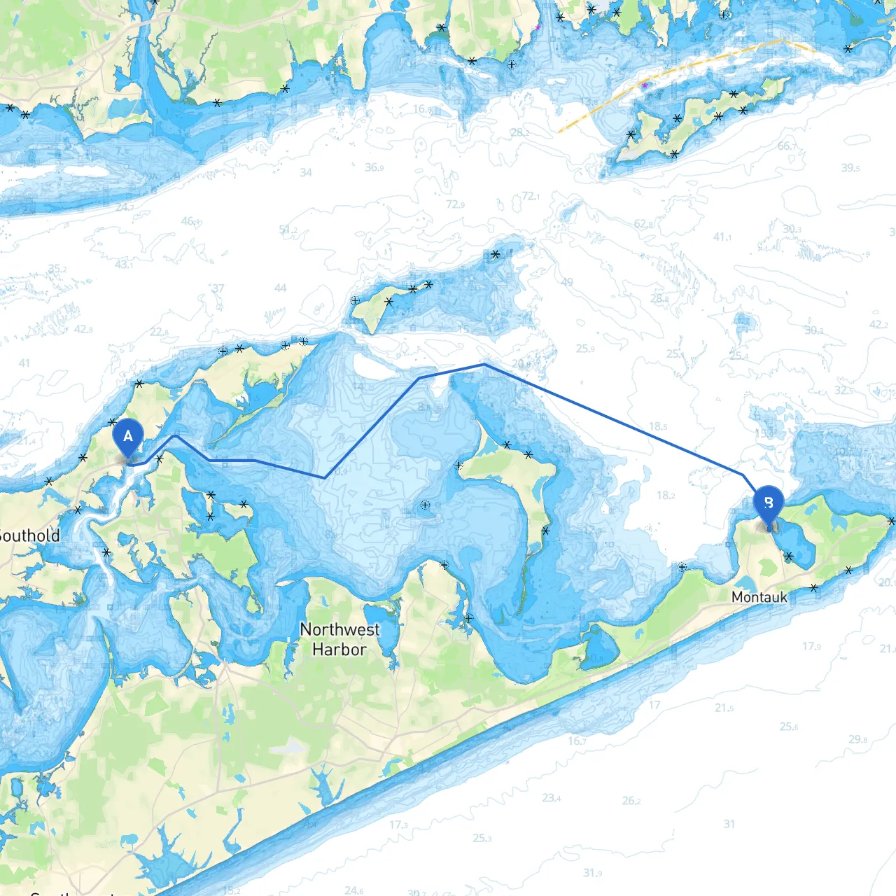 Greenport to Montauk