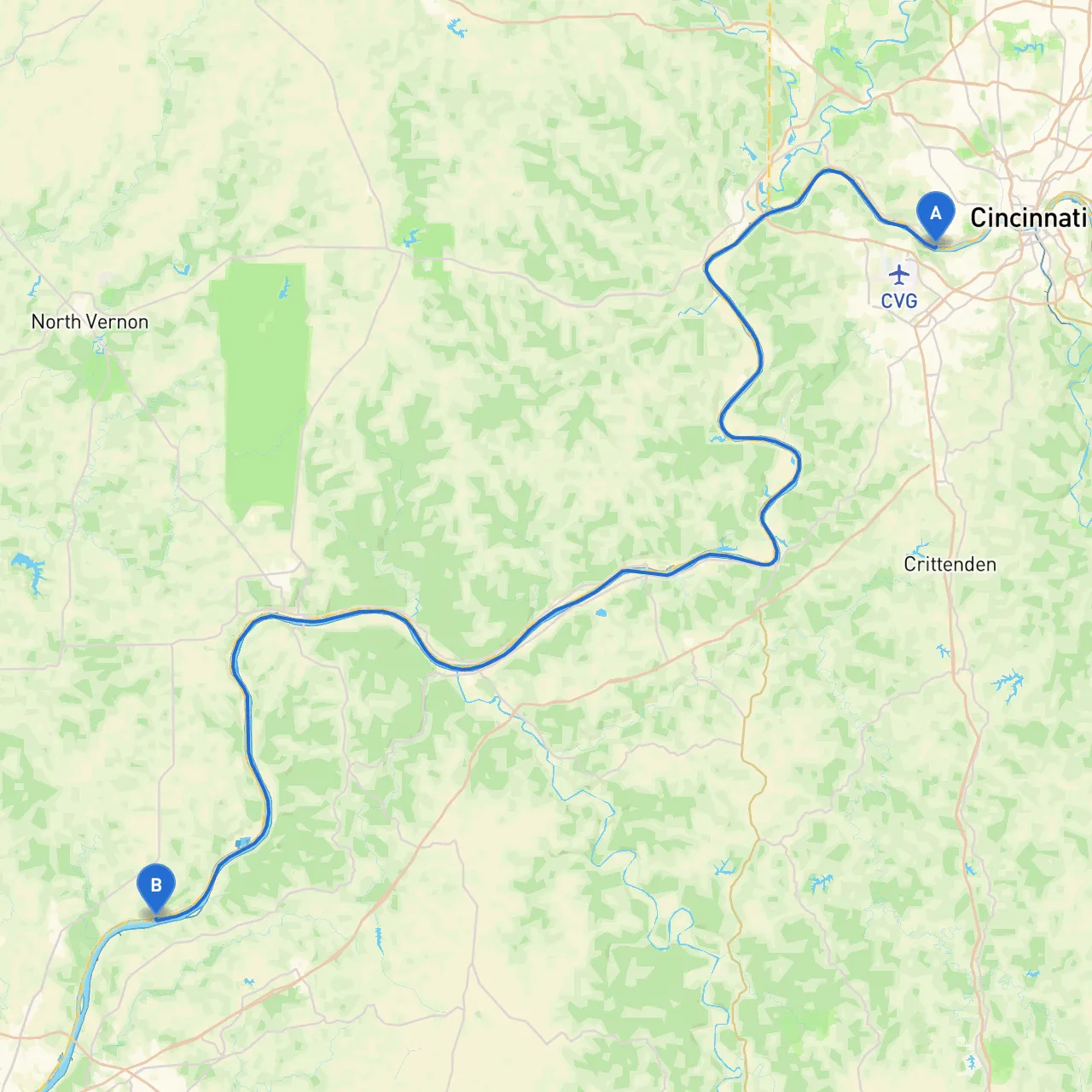 Hamilton to Charlestown