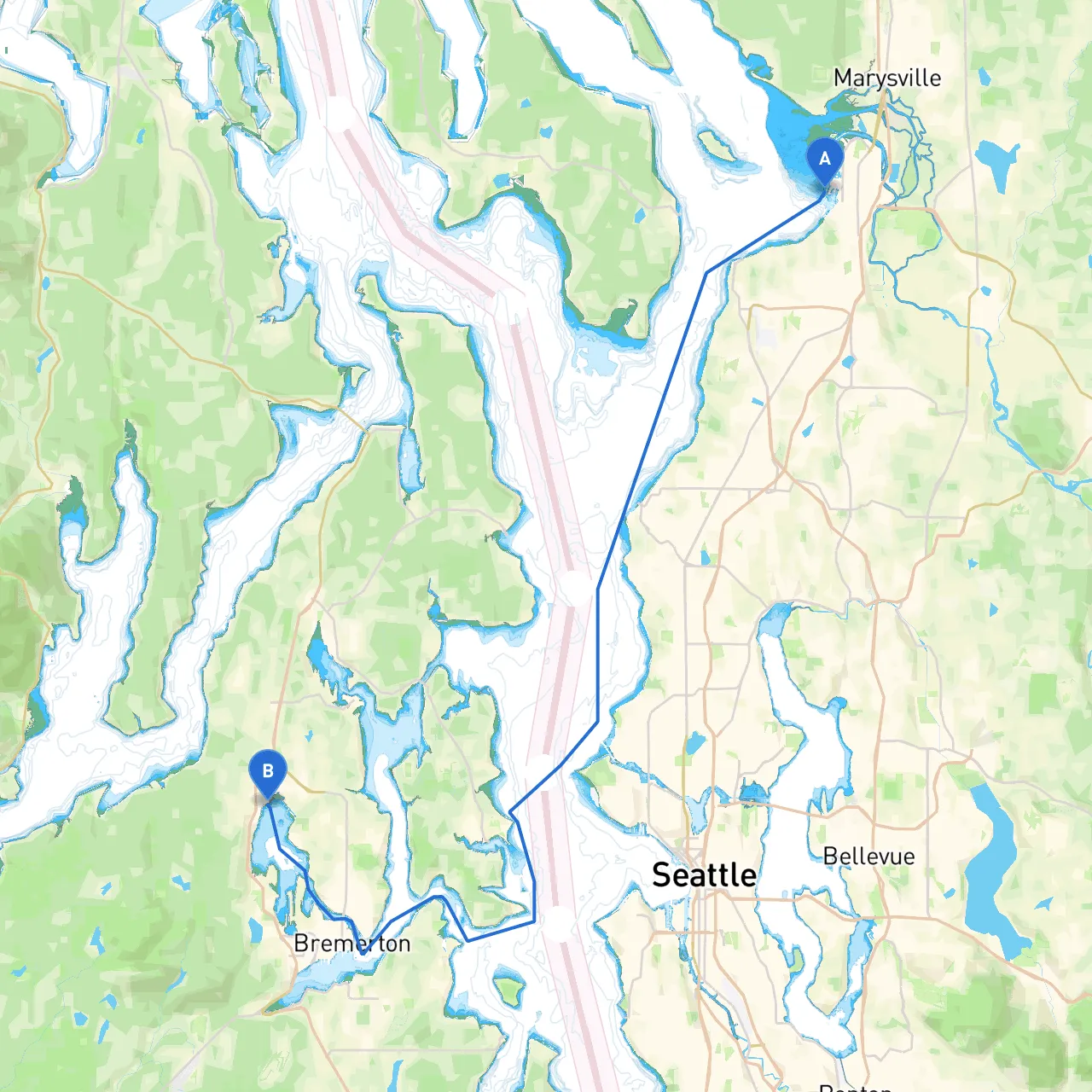 Everett to Silverdale