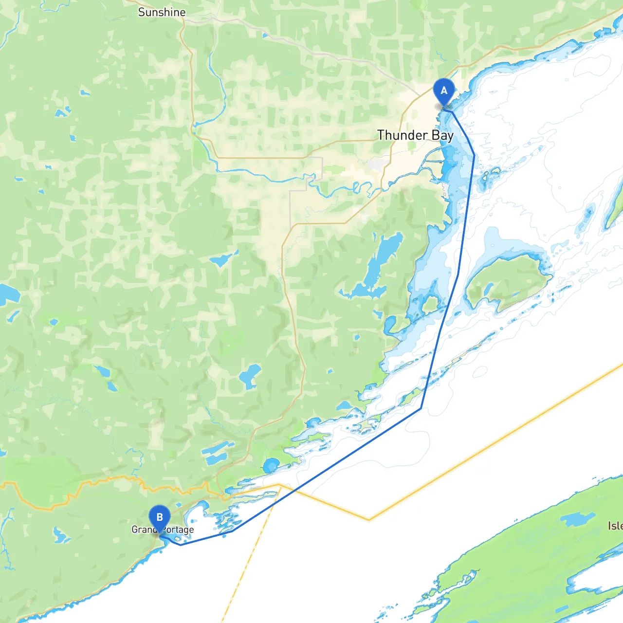 Thunder Bay to Grand Portage
