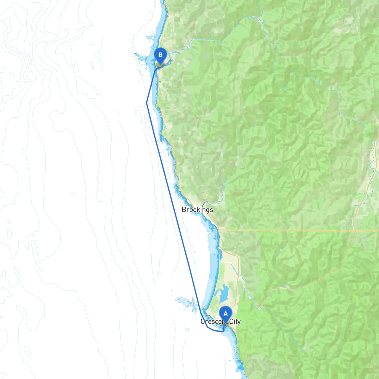 Crescent City to Gold Beach
