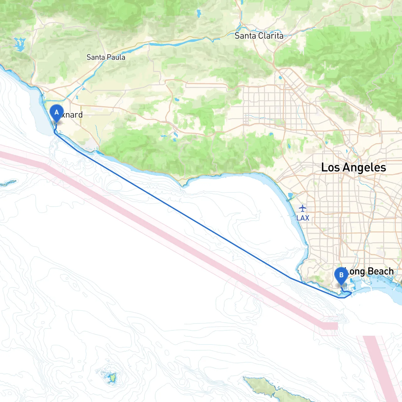 Oxnard to San Pedro