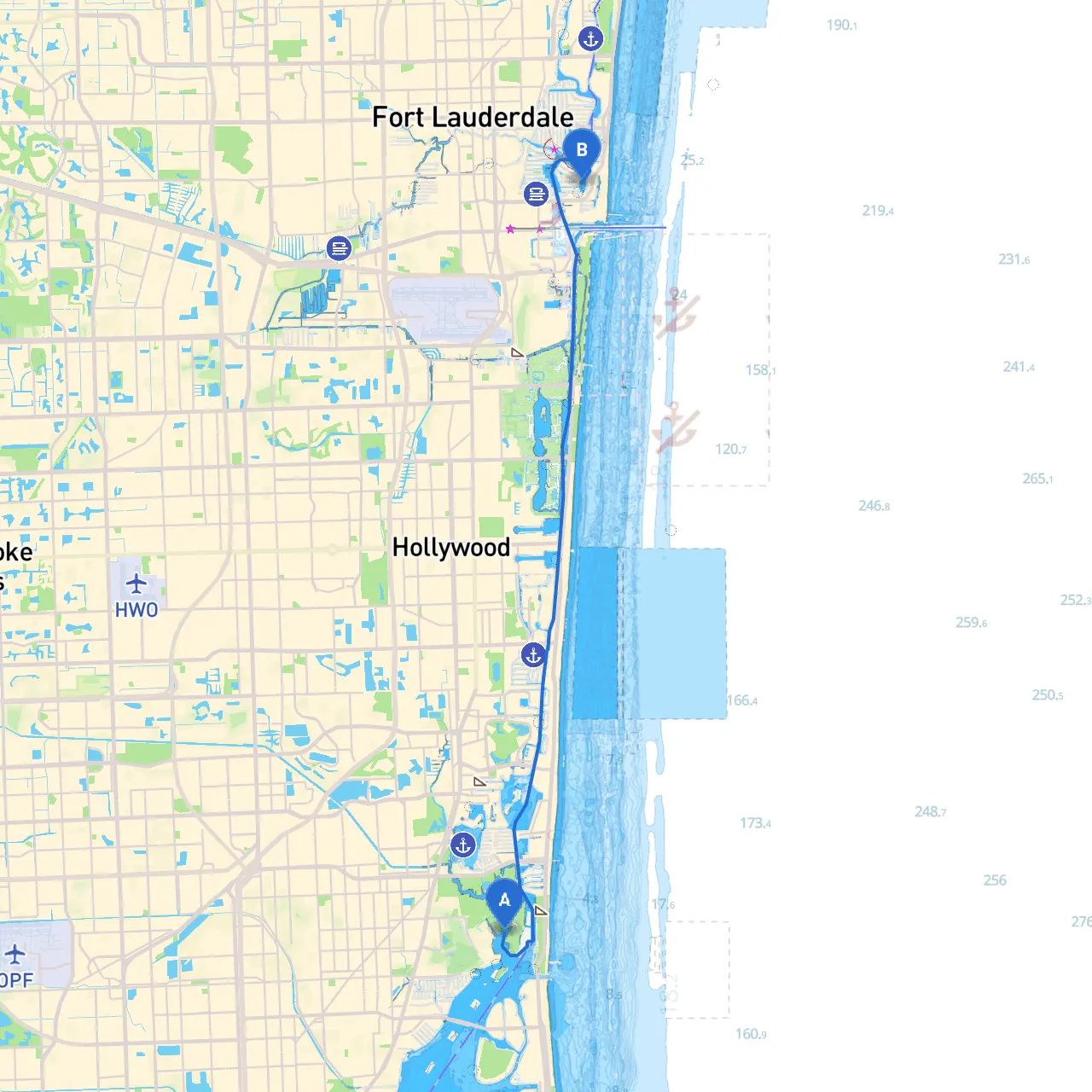 North Miami to Fort Lauderdale