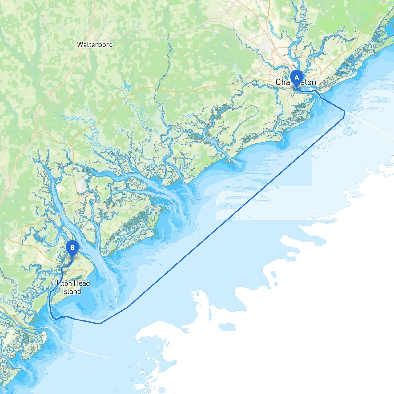 Charleston to Hilton Head