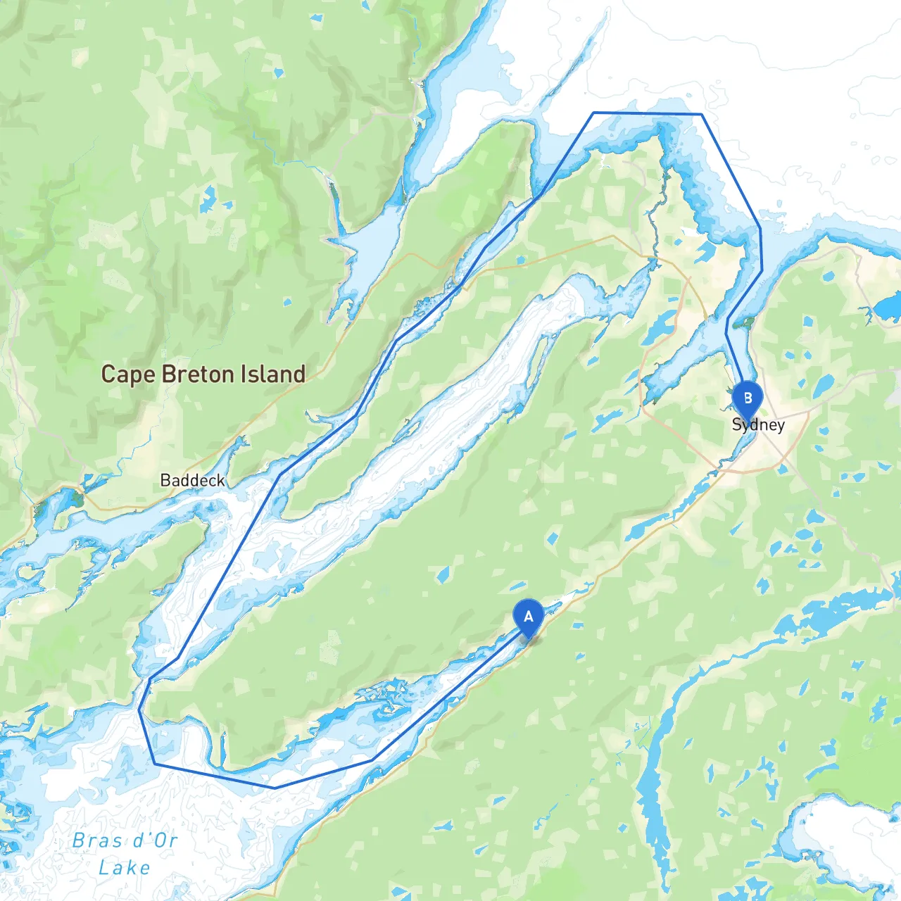 Cape Breton to Sydney