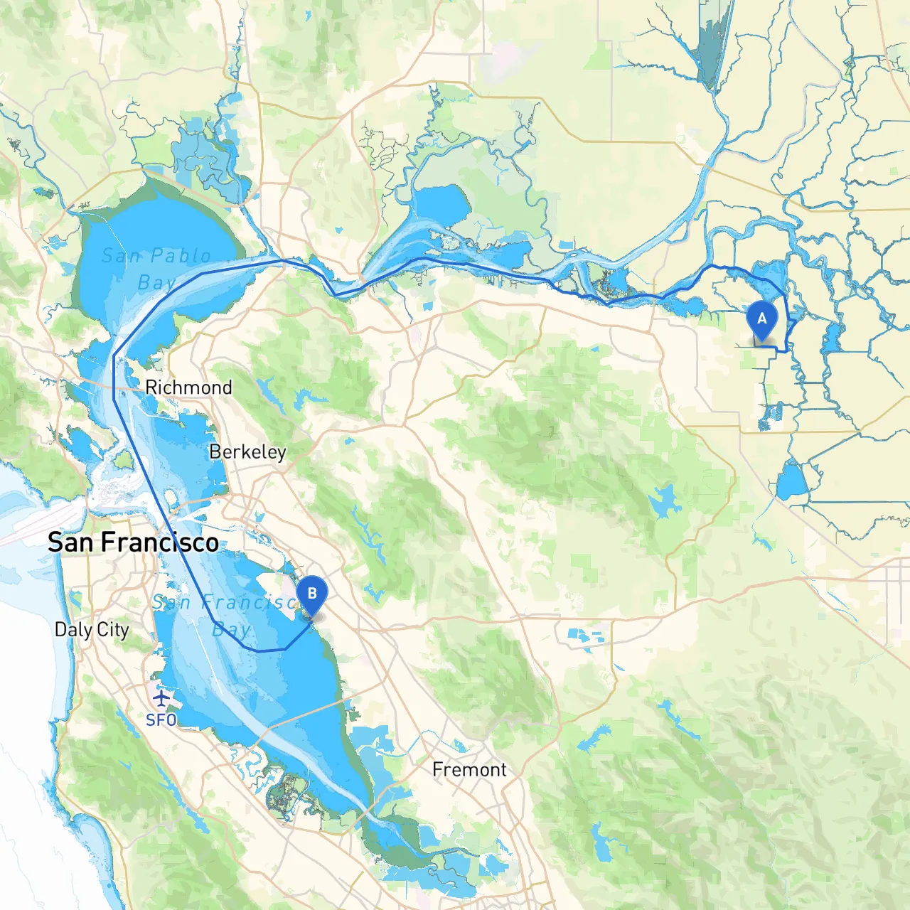 Brentwood to San Leandro
