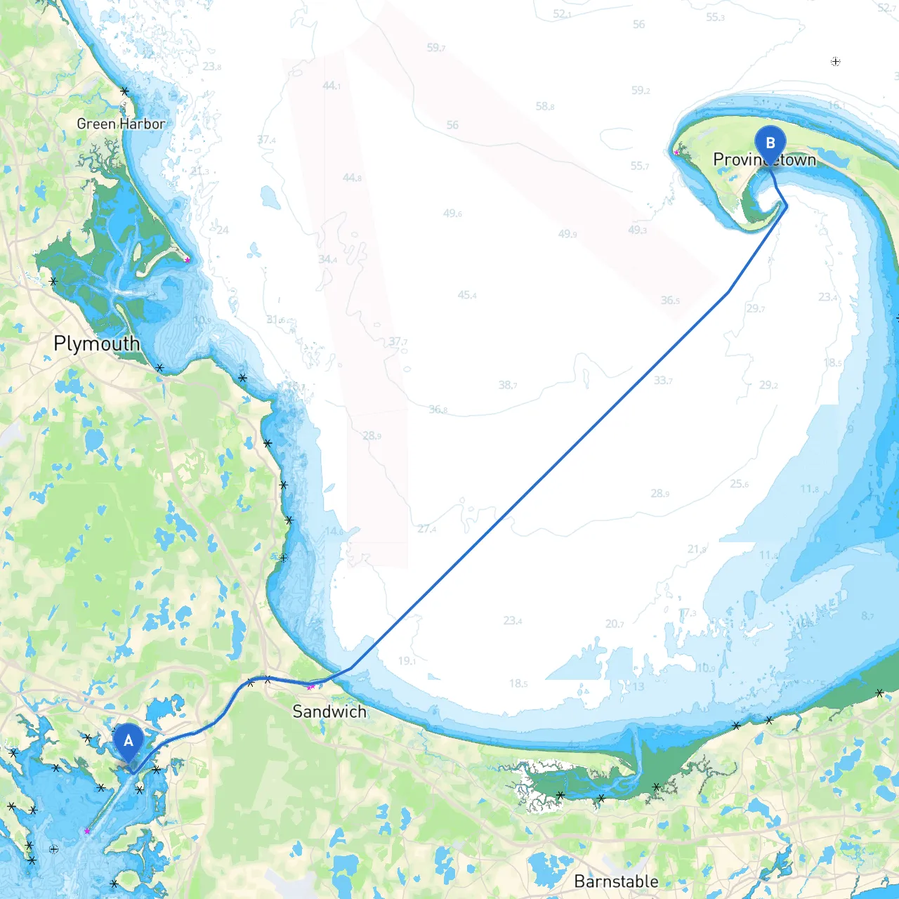 Wareham to Provincetown