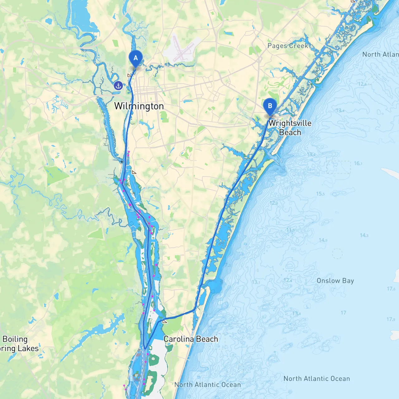 Wilmington to Wilmington