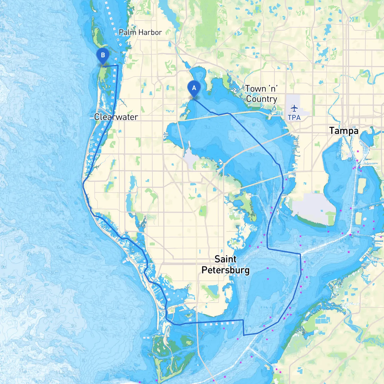Safety Harbor to Dunedin