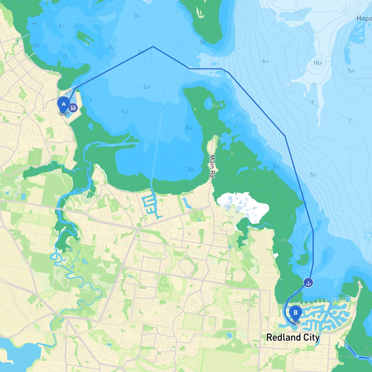Manly to Cleveland