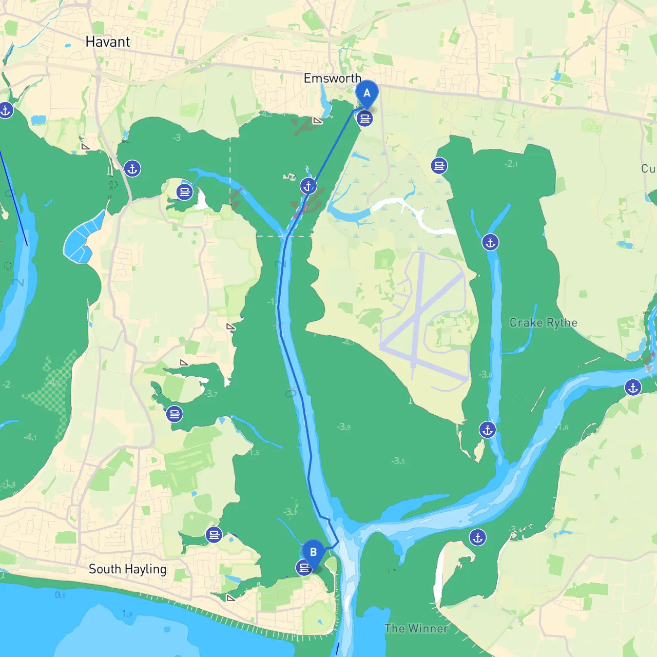Emsworth to Havant