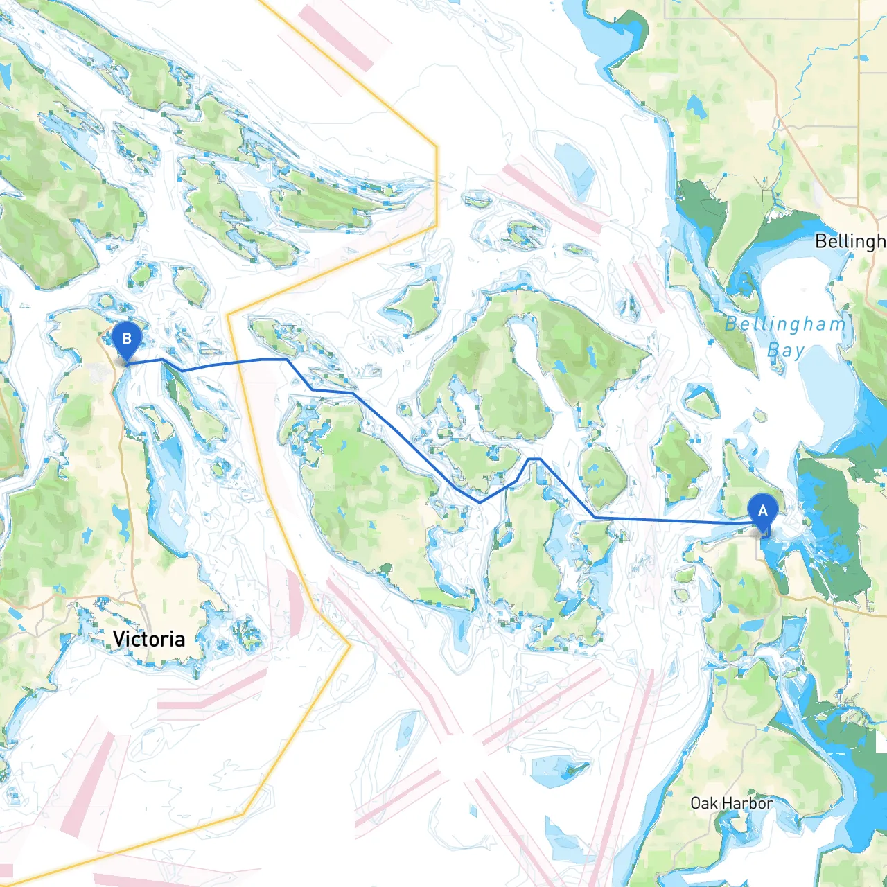 Anacortes to Sidney