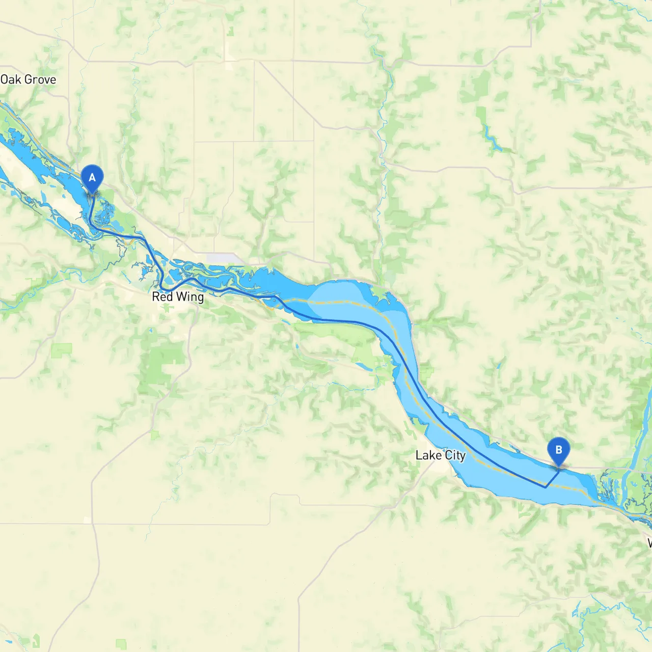 Red Wing to Pepin