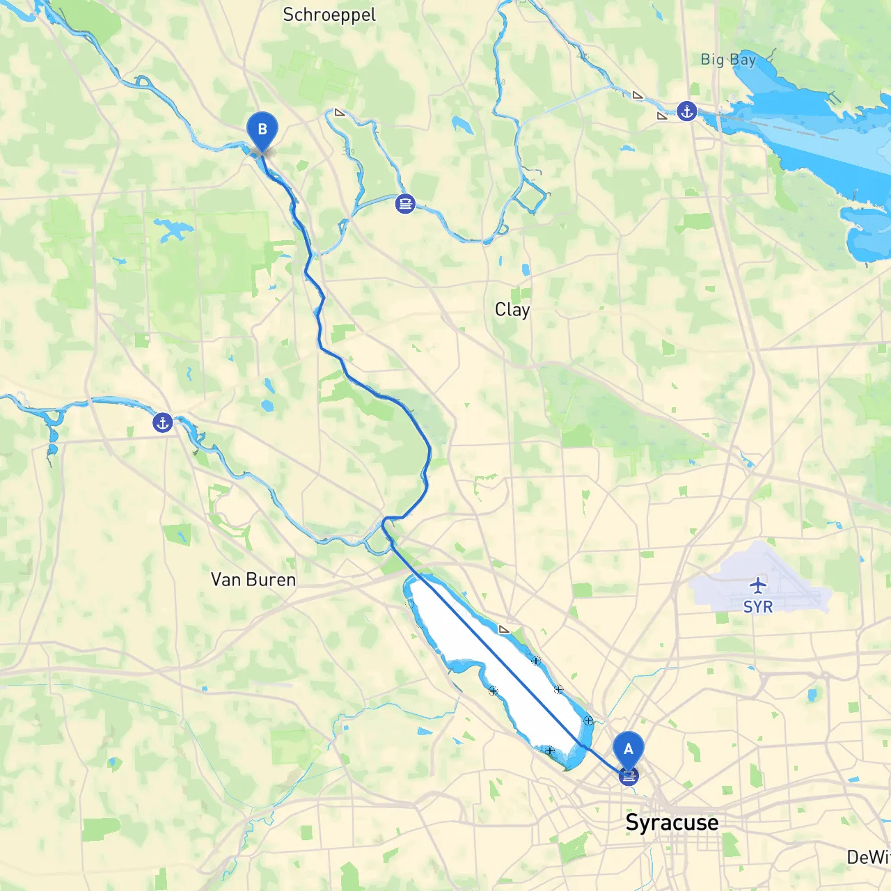 Syracuse to Phoenix