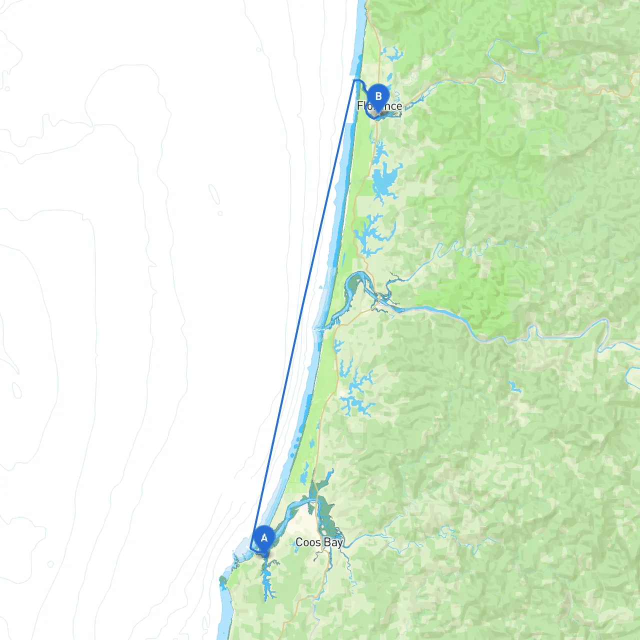 Charleston to Florence