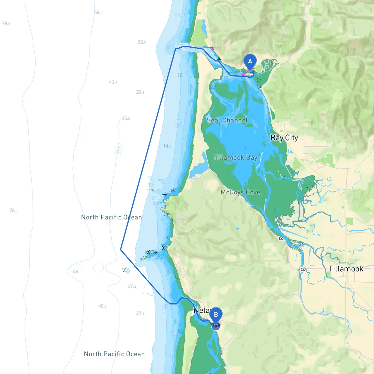 Garibaldi to Tillamook