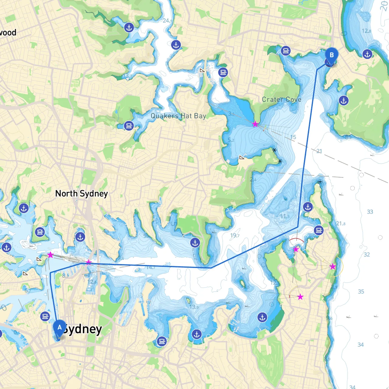 Darling Harbour to Manly