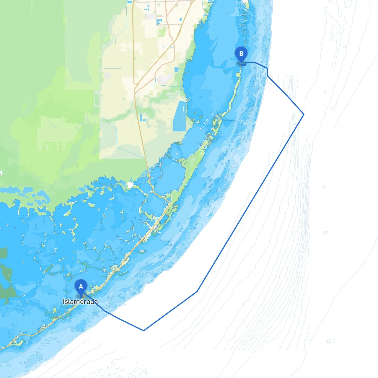 Islamorada to Homestead