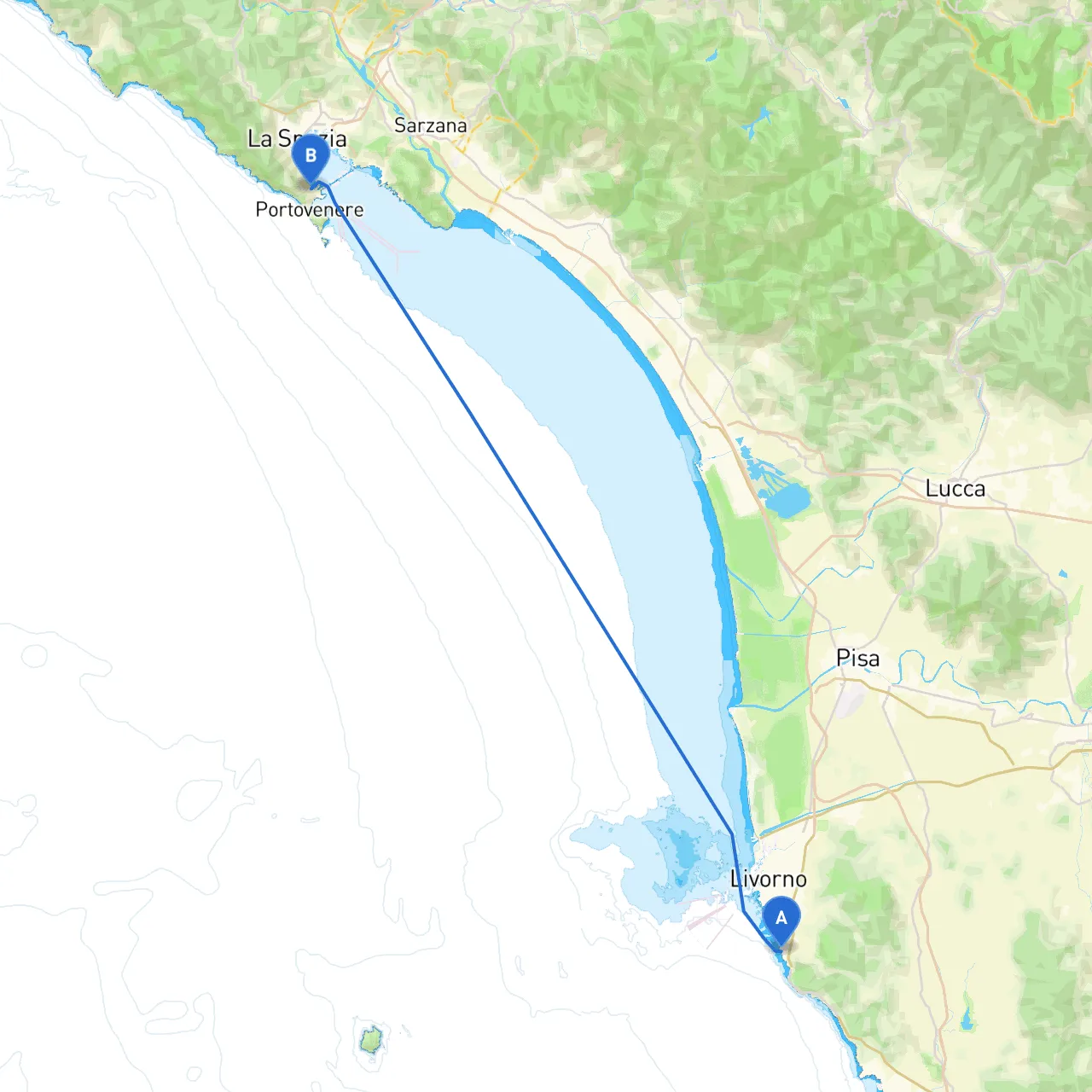 Livorno to Portovenere