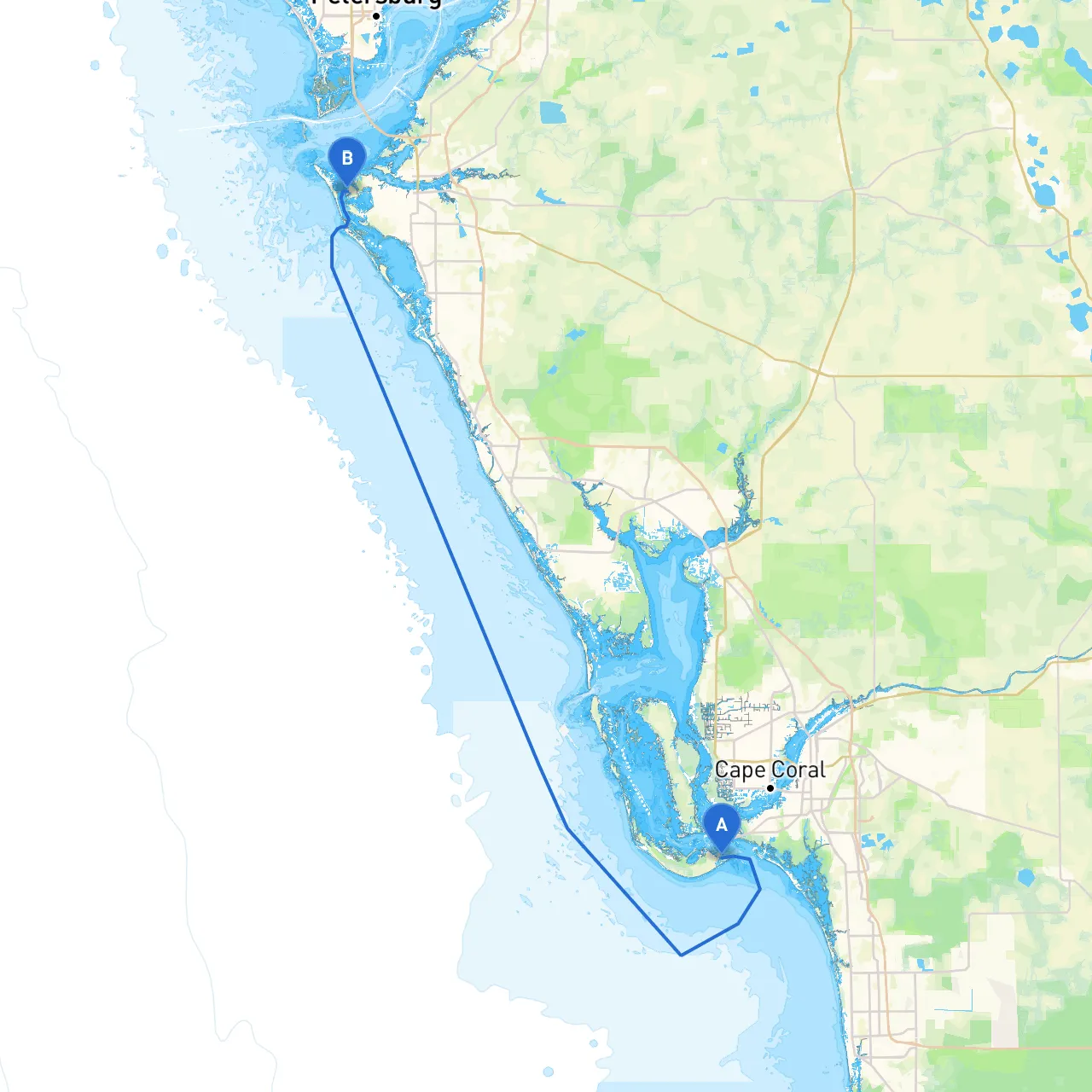 Sanibel to Bradenton